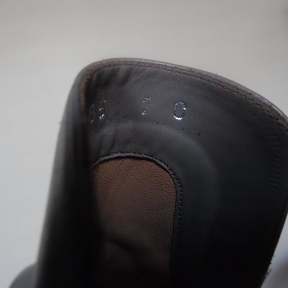 Salvatore Ferragamo Cut Out Ankle Maka Chain Boots - Picture 12 of 14